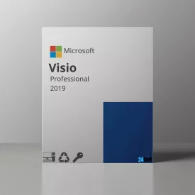 Microsoft Visio Professional 2019 D87-07425 CHEIE digitală