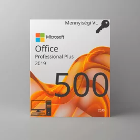   Microsoft Office Pro Plus 2019 Digitális KULCS 500 PC aktiválására