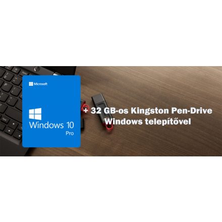  Cheie Microsoft Windows + unitate USB de pornire Kingston de 32 Gb