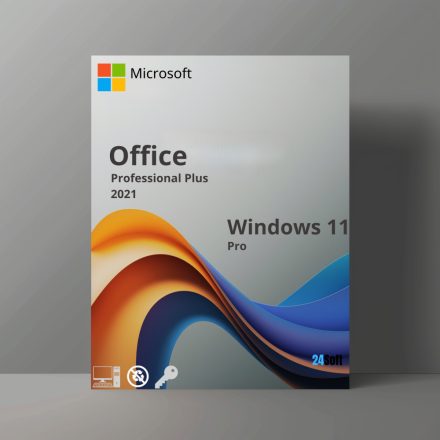 Windows 11 Pro + Office 2021 Professional Plus (deplasabil)