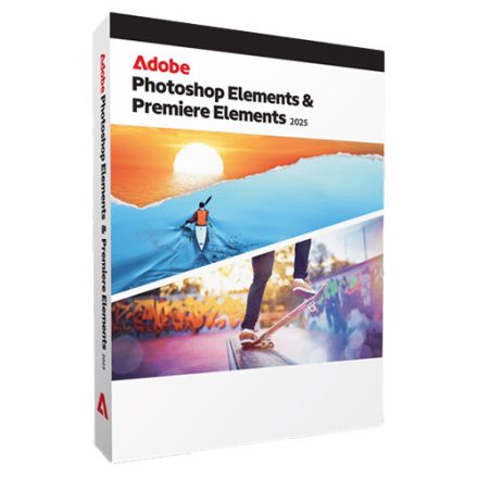 Adobe Photoshop Elements 2025 & Premiere Elements 2025 - 1 felhasználó / 3 év - Windows/MAC