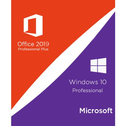 Windows 10 Pro + Office 2019 Pro Plus Digital KEY