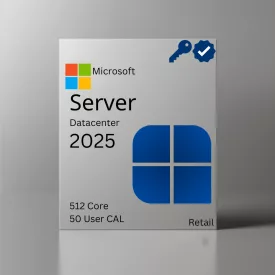   Microsoft Windows Server 2022 Datacenter - cheie de licență cu 16 nuclee Reamenajate