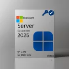 Microsoft Windows Server 2022 Datacenter - cheie de licență cu 16 nuclee Reamenajate